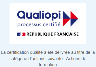 Afficher la certification Qualiopi